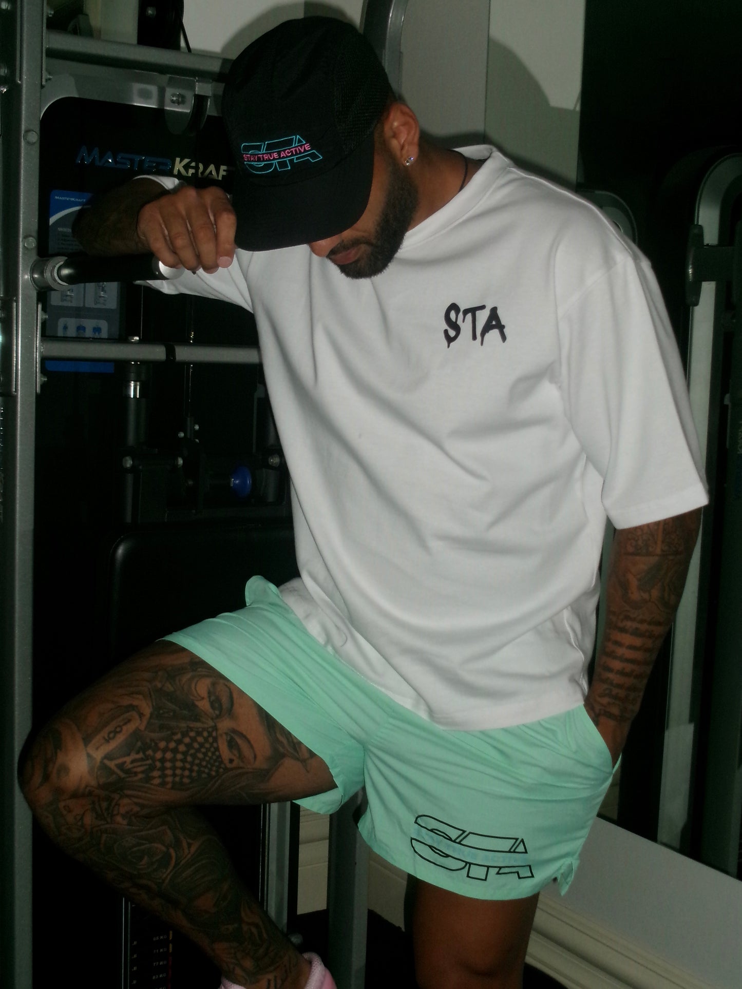 STA MINT GREEN DRIFIT SHORTS