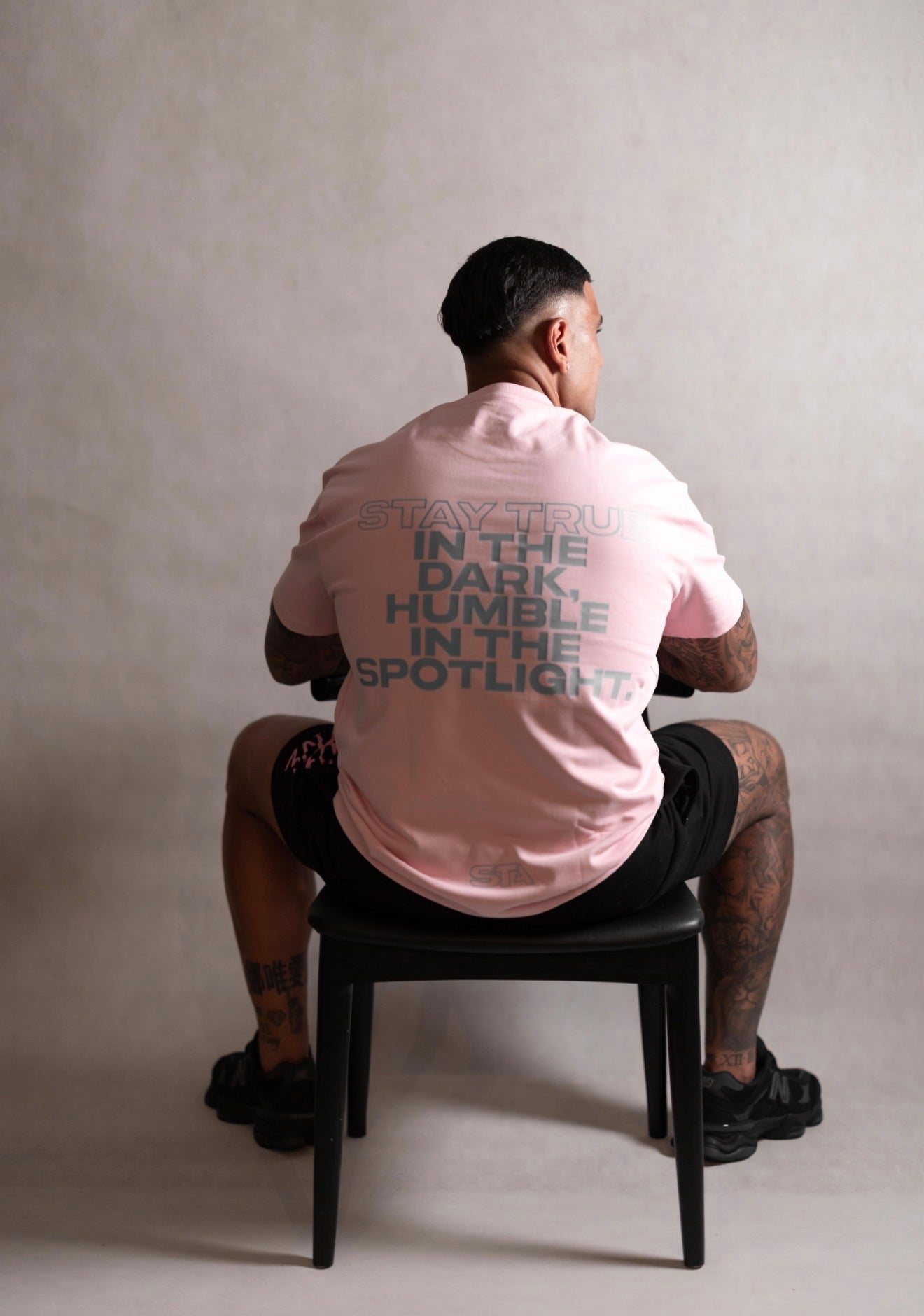 STA OVERSIZED TEE IN PINK