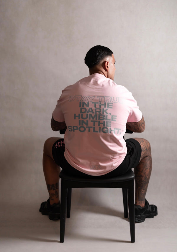 STA OVERSIZED TEE IN PINK