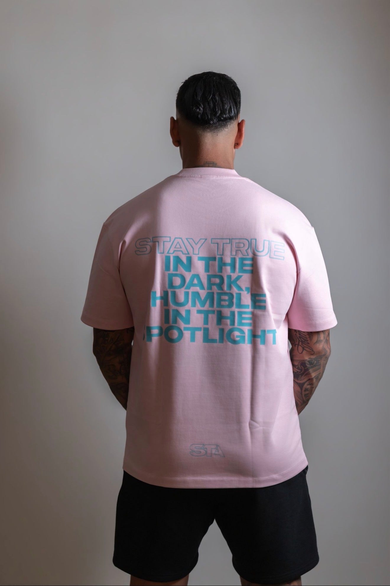 STA OVERSIZED TEE IN PINK