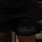 STA BLACK DRIFIT SHORTS