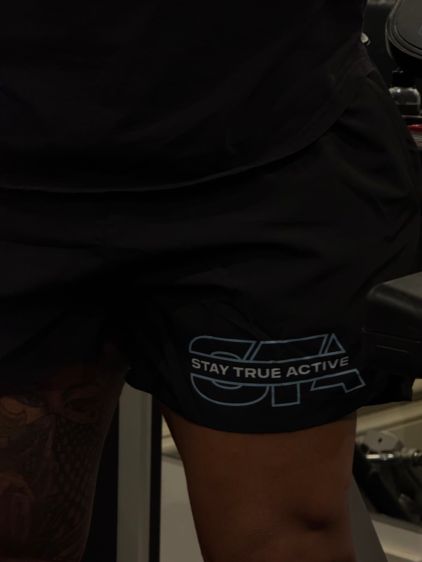 STA BLACK DRIFIT SHORTS