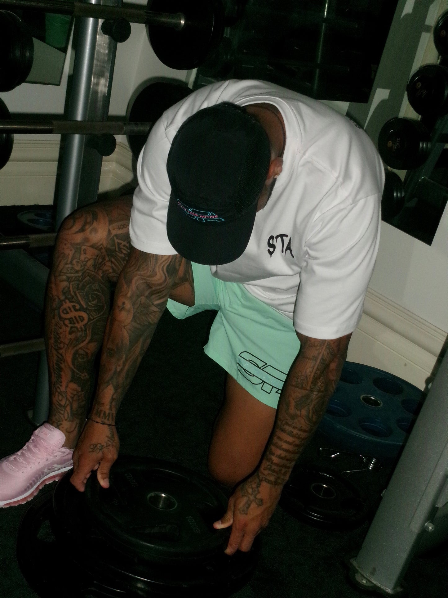 STA MINT GREEN DRIFIT SHORTS