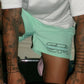 STA MINT GREEN DRIFIT SHORTS