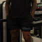 STA BLACK DRIFIT SHORTS